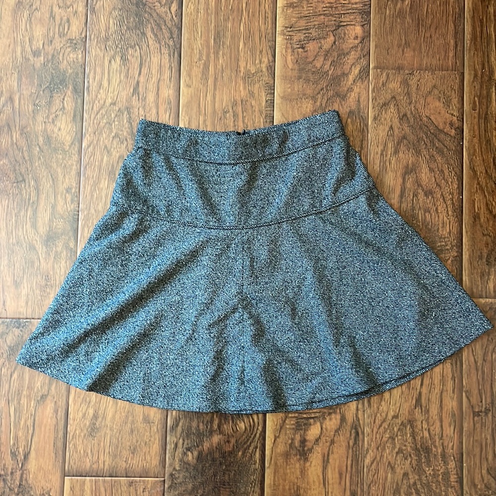 Banana republic tweed gray skirt